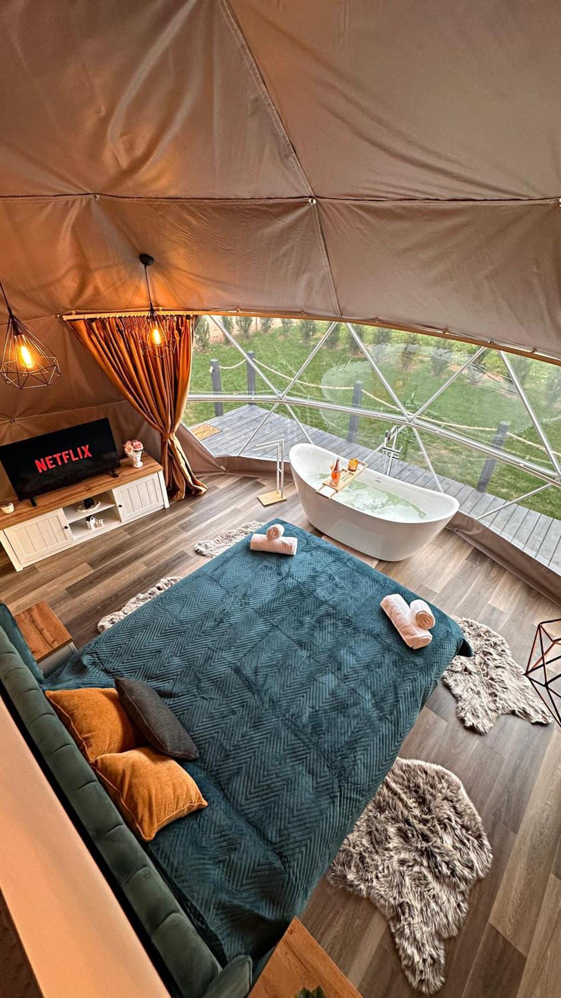 Green Garden Glamping Retezat Bălan المظهر الخارجي الصورة