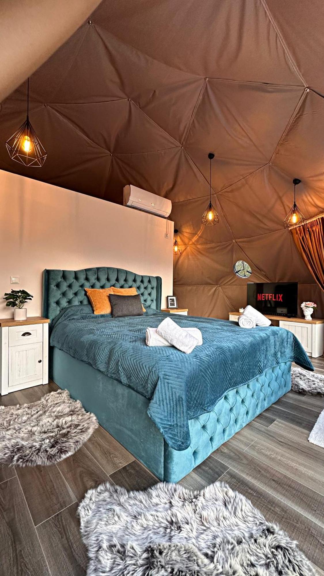Green Garden Glamping Retezat Bălan المظهر الخارجي الصورة