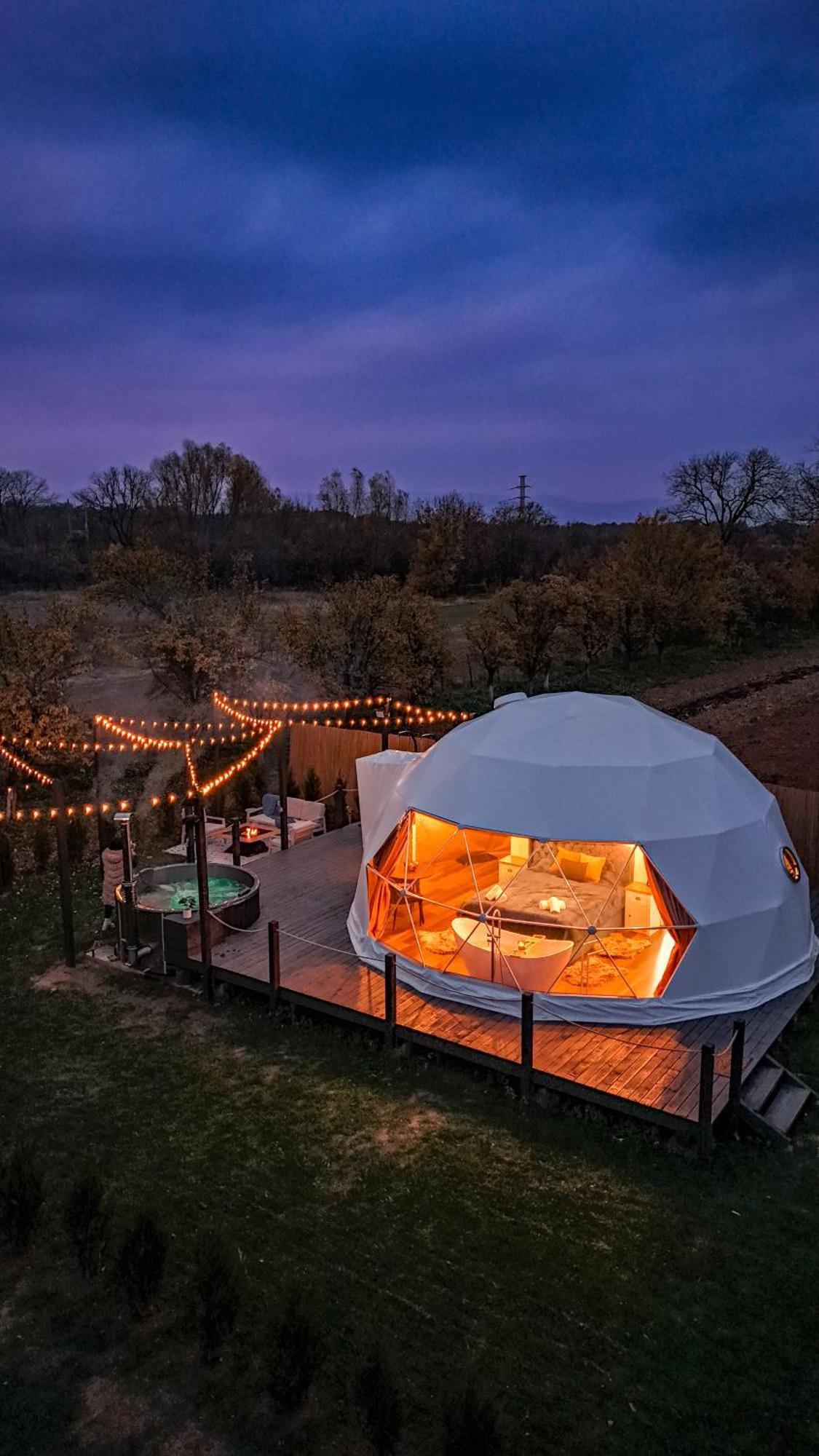 Green Garden Glamping Retezat Bălan المظهر الخارجي الصورة