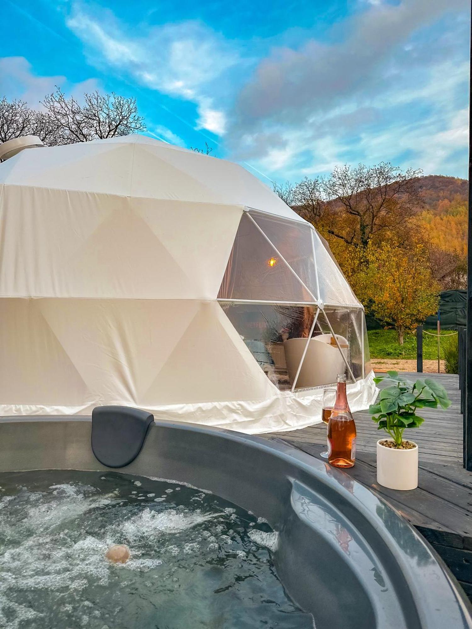 Green Garden Glamping Retezat Bălan المظهر الخارجي الصورة