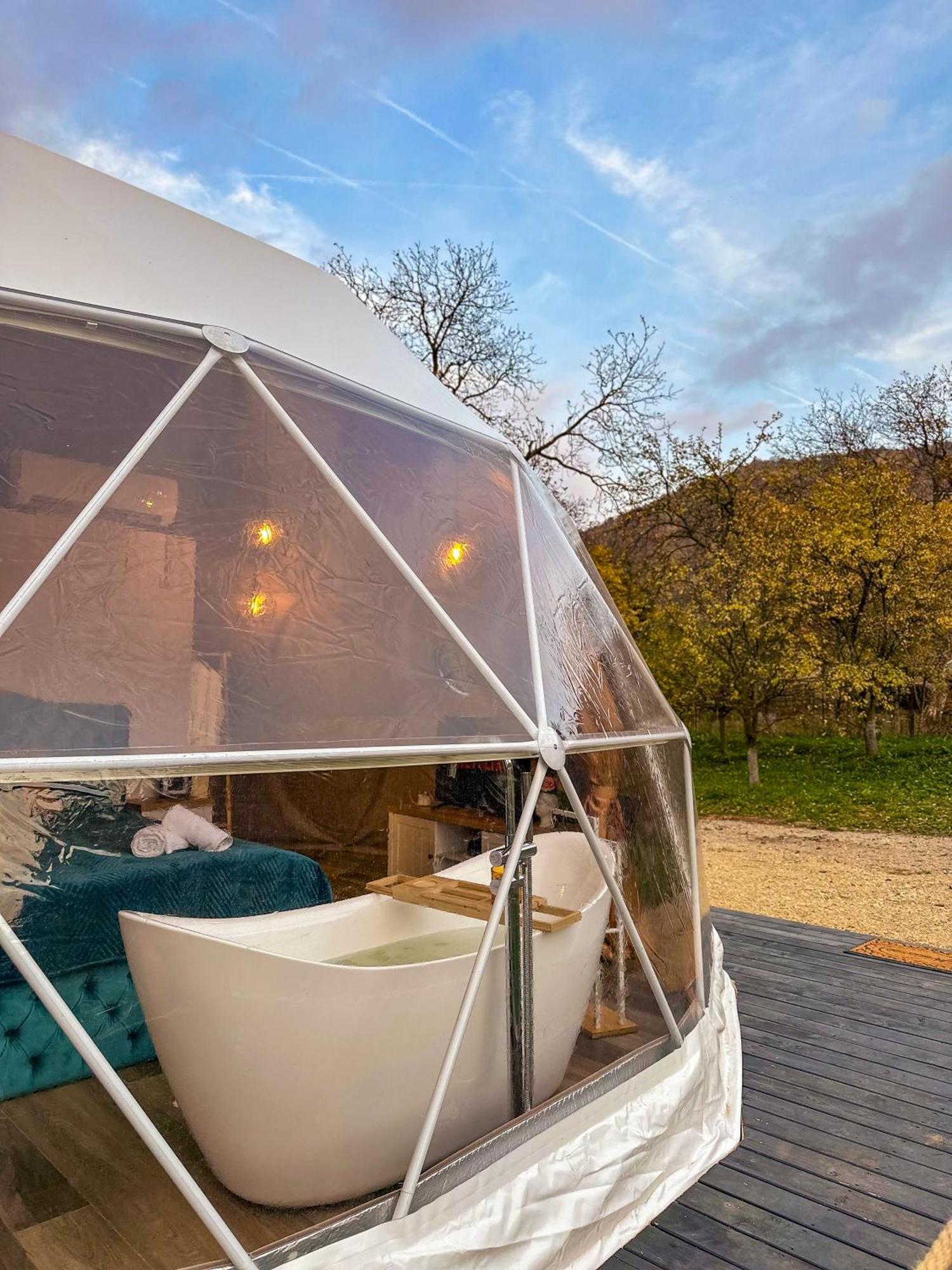 Green Garden Glamping Retezat Bălan المظهر الخارجي الصورة