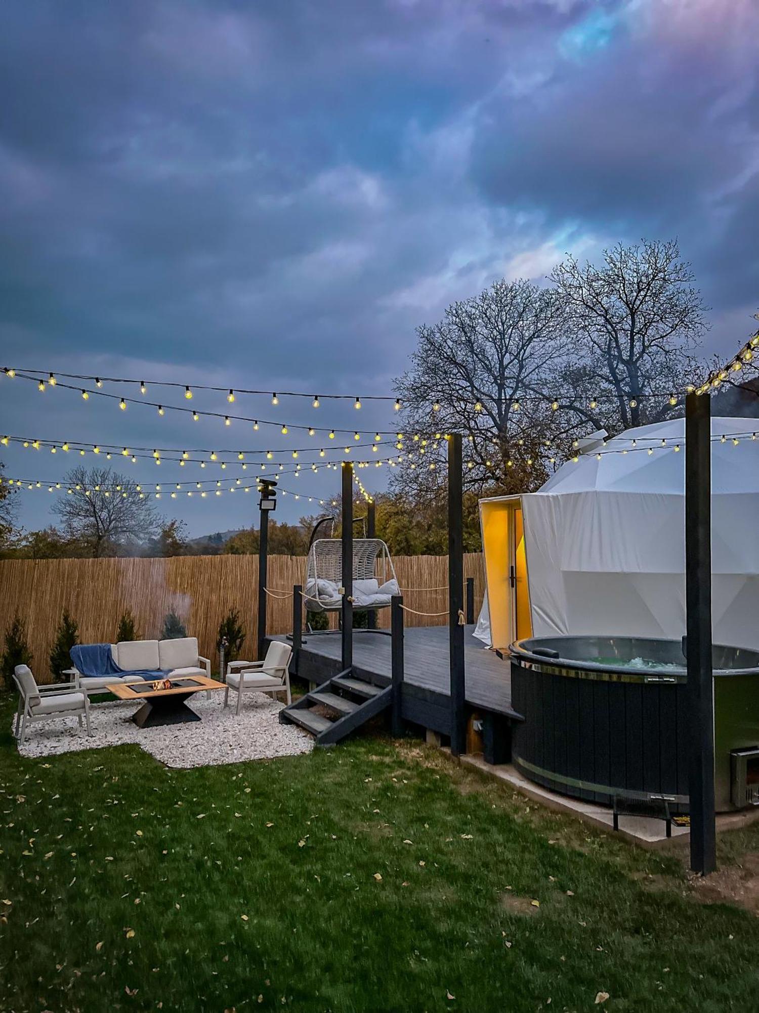 Green Garden Glamping Retezat Bălan المظهر الخارجي الصورة