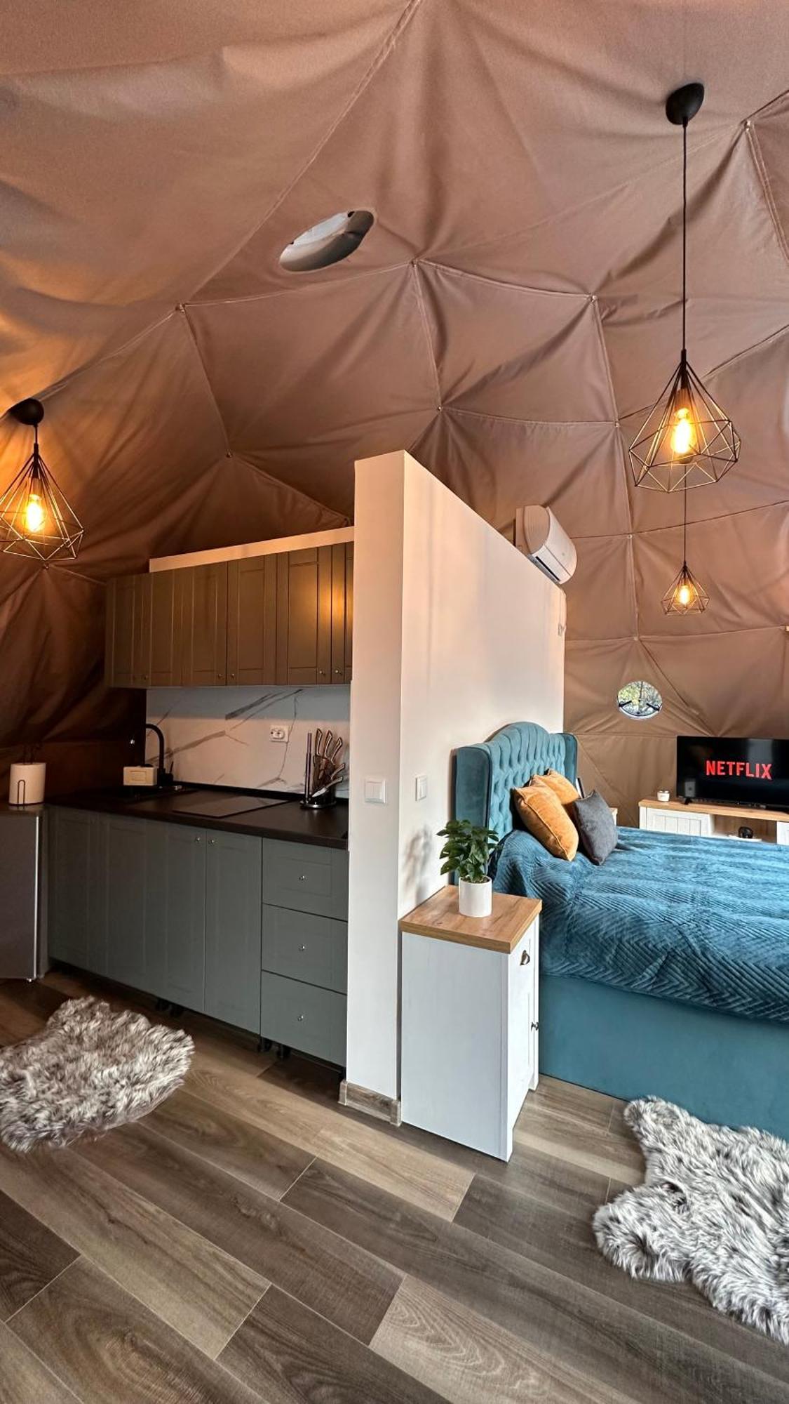 Green Garden Glamping Retezat Bălan المظهر الخارجي الصورة
